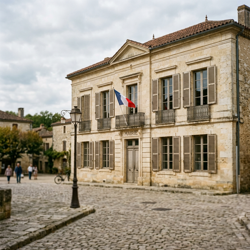 Une mairie française, l’une des centaines de collectivités que publicimmo surveille